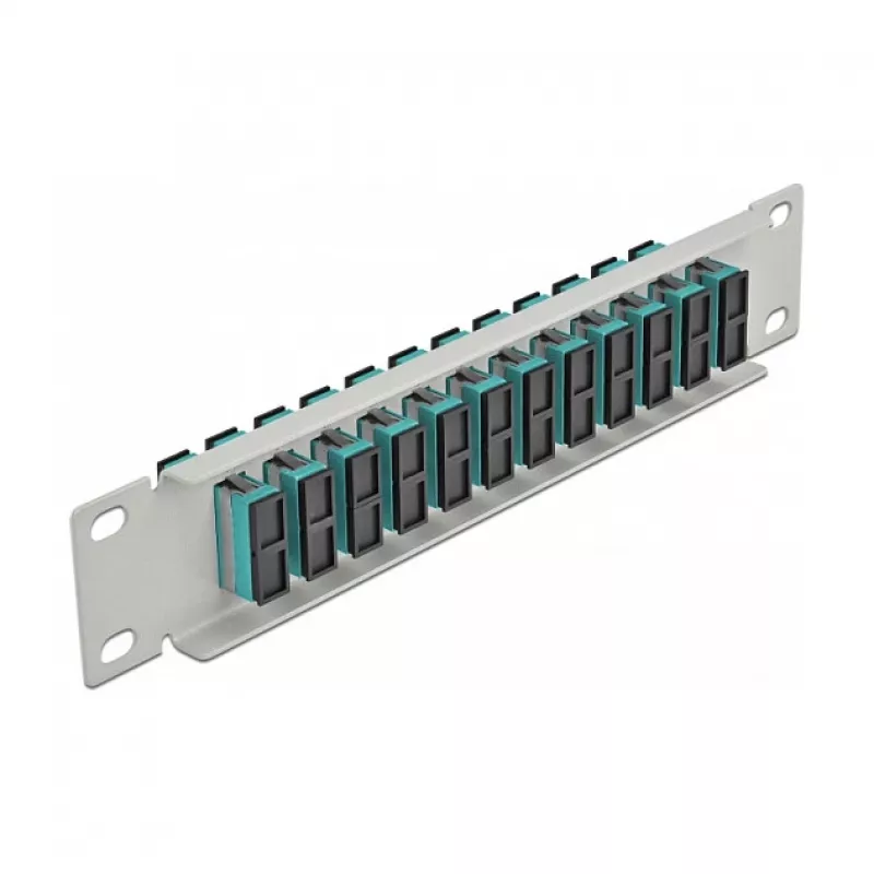 Panel de parcheo de fibra óptica DeLOCK 10