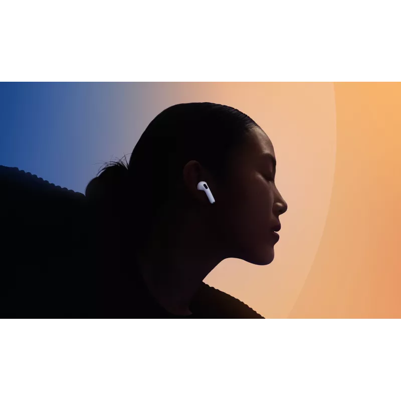 Apple AirPods 4 auriculares inalámbricos in-ear llamadas/música/deporte/día a día Bluetooth blanco