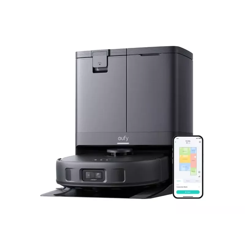 Anker Eufy | robot aspirador | X10 Pro Omni | húmedo y seco | duración (máx.) 180 min | 5200 mAh | capacidad de polvo 2,5 L | 8000 Pa | negro