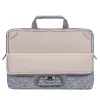 Rivacase Anvik 7913 Funda para portátil de 13,3 pulgadas, gris claro