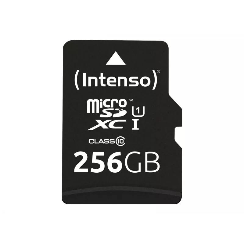 Memoria flash Intenso 256GB UHS-I tarjeta MicroSD