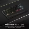 Teclado Corsair K70 CORE TKL Gaming USB + RF Wireless + Bluetooth QWERTZ alemán negro