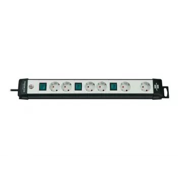 Alargador de corriente Brennenstuhl 1951560600 3m 6 tomas AC negro gris