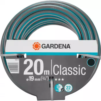 Manguera de jardín Gardena 18022-20 20 m superficial PVC Gris Naranja