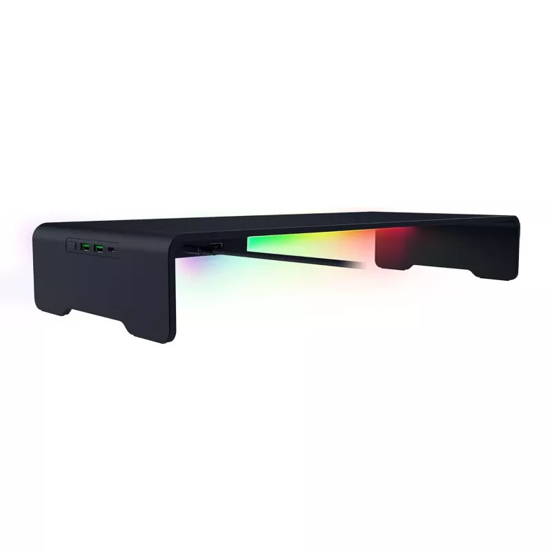 Razer Monitor Stand Chroma RC21-02320100-R3M1 soporte para monitor con dock USB-C integrado, HDMI, iluminación Razer Chroma