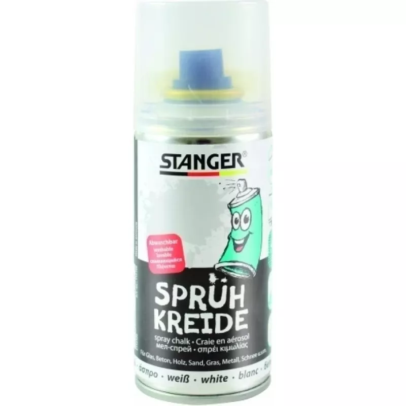 Tiza en espray STANGER, 150 ml, blanco 115100