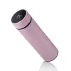 Extralink Smart Travel Mug rosa, termo con pantalla LED