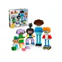 Juguete de construcción LEGO DUPLO 10423 surtido de personas para construir, 71 piezas, a partir de 3 años, figuras de 260 mm de altura