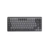 Logitech Master Series MX Mechanical Mini - Teclado - retroiluminado - Inalámbrico - Bluetooth LE - QWERTY - Nórdico (Danés/Finés/Noruego/Sueco)