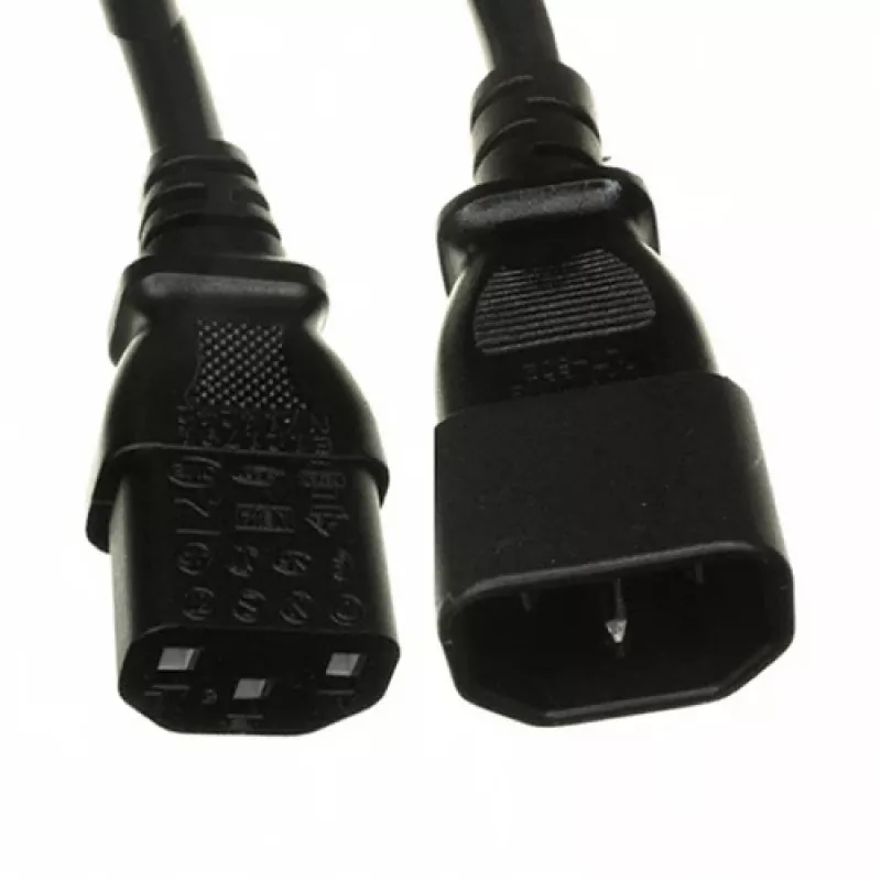 Cable de alimentación Cisco CAB-C13-CBN= negro 0,686 m conector hembra C14 a conector hembra C13