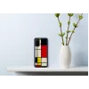 Funda protectora iKins para Samsung Galaxy S20, negra diseño Mondrian