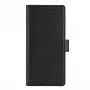Krusell 62504 PhoneWallet funda para Samsung Galaxy A73 5G, 6,7", piel vegana, 3 ranuras para tarjetas, negra