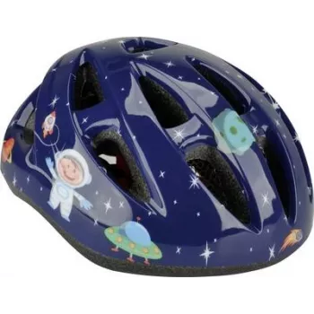 Casco infantil fischer fahrrad Space XS/S negro (talla XS/S)