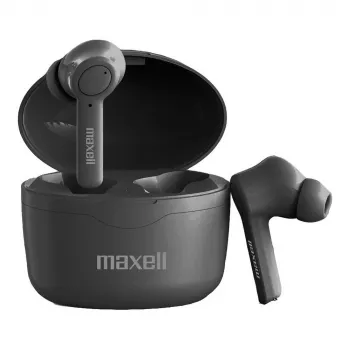 Maxell Bass 13 Sync Up Auriculares inalámbricos Bluetooth in-ear con estuche de carga negro