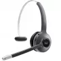 Auriculares Cisco 561 — auriculares DECT inalámbricos on-ear de una sola oreja con estación base, 50–18.000 Hz, 100 m de alcance, 74,5 g, charcoal