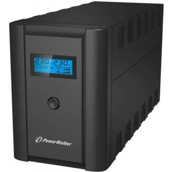 PowerWalker VI 2200 LCD/FR SAI (sistema de alimentación ininterrumpida) doble conversión