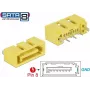 Conector de cable DeLOCK 89886 SATA amarillo (89886)