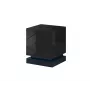 Set de mesitas de noche 2 uds. Cama QIU, MDF, negro brillo, 46×41,5×53 cm
