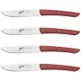 Berkel Set de cuchillos de carne 4 piezas Color Rojo