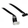 Inter-Tech Argus RS-06 juego de ventiladores RGB, 3x 120 mm (120x120x25), RF, negro/blanco