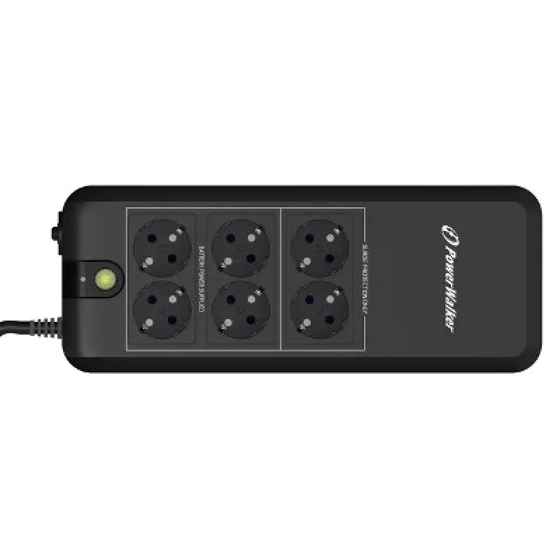 PowerWalker VFD 600 APFC FR standby (offline) 0,6 kVA 300 W 6 salidas AC