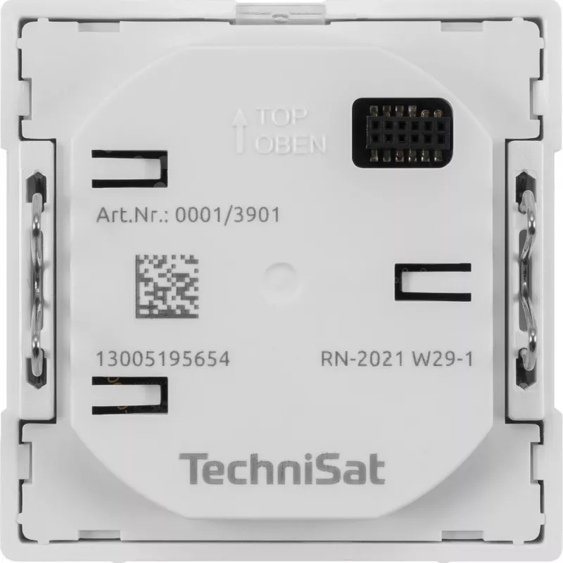 TechniSat DigitRadio UP 55 - radio DAB - 2 x 2 vatios - blanco (0001/3901)