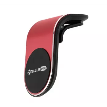 Soporte magnético para coche Tellur MCM7 para salida de aire, rojo
