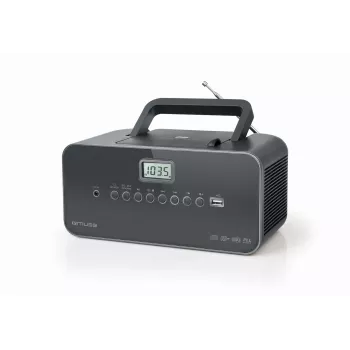 Muse M-28 DG reproductor de CD portátil negro