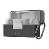 Funda protectora Puluz para DJI Mic 2 PU716B — negra, estuche rígido de almacenamiento