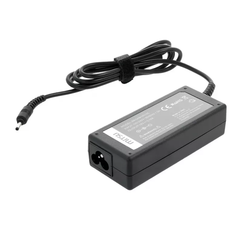 Cargador de portátil MITSU 19V 3,16A (conector 3,0×1,1 mm) para Samsung