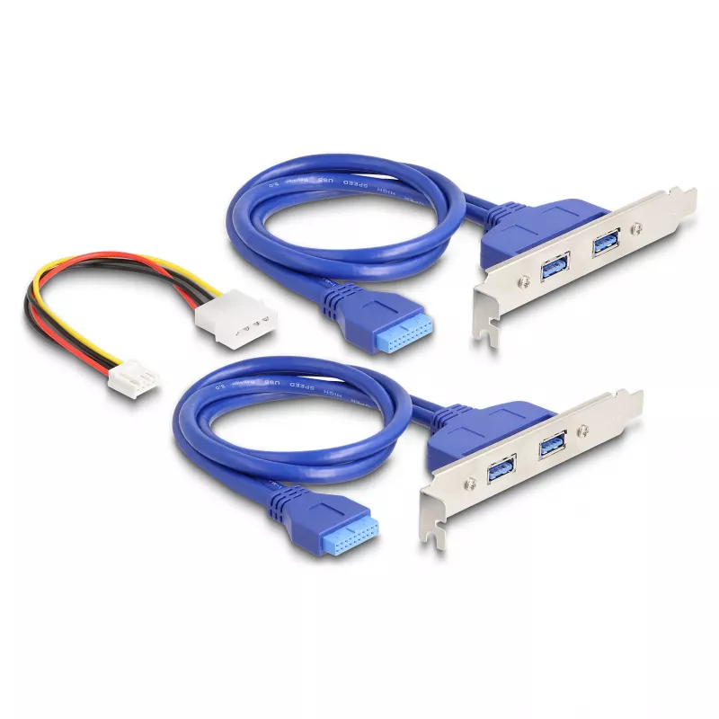 Adaptador interno USB 3.2 Gen 1 DeLOCK 61066 M.2 conector macho negro