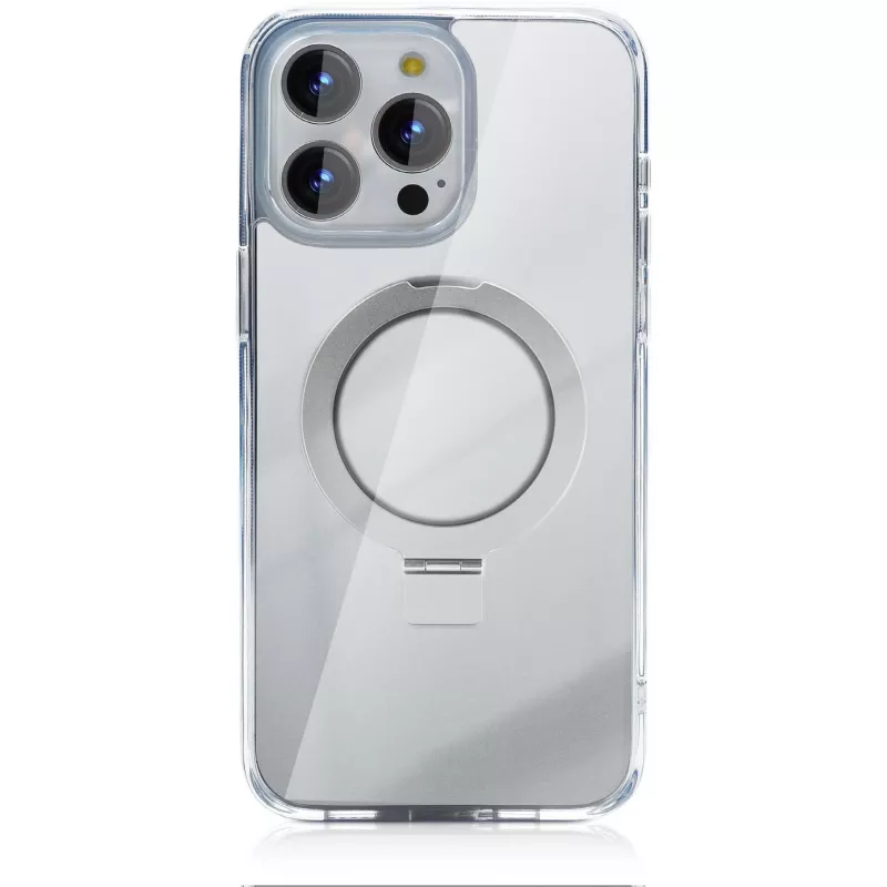 StyleShell SHOCKFlex con función de soporte, funda para móvil transparente, iPhone 16 Pro Max, compatible con MagSafe