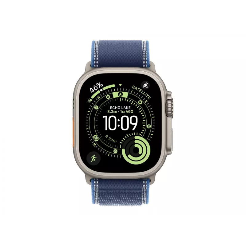 Correa Apple MFT74ZM/A smartwatch azul titanio poliéster spandex nailon
