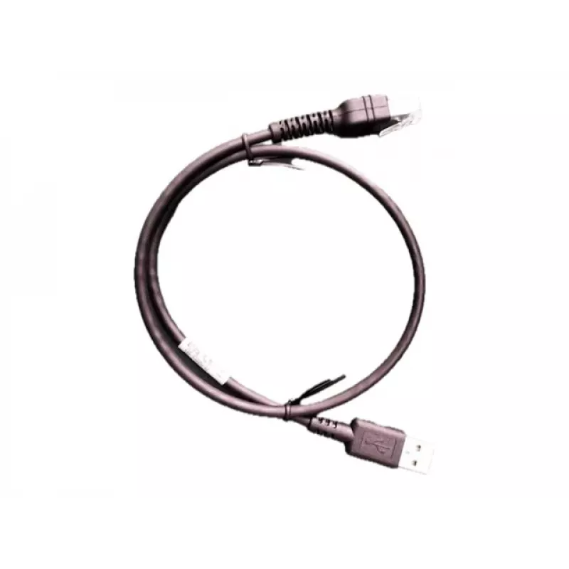 Zebra - Cable para escáner de códigos de barras - USB (M) a RJ-50 (M) - 61 cm - recto (CBL-U10255-01)
