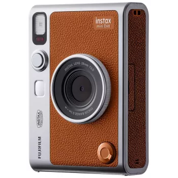 Cámara Instax mini EVO marrón