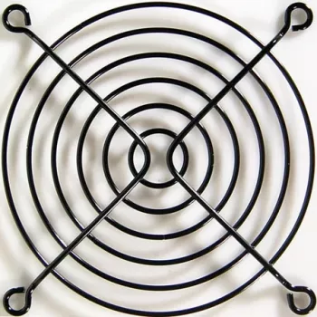 Rejilla para ventilador sin fabricante FGR-92B — rejilla protectora metálica de 92 mm para ventiladores de refrigeración