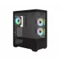 Caja de PC CHRONIX V2 Mid Tower ventiladores ARGB x3 negra