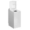 Lavadora de carga superior INDESIT BTW L60400 EE/N, clase energética D, 6 kg, 1000 rpm, profundidad 60 cm