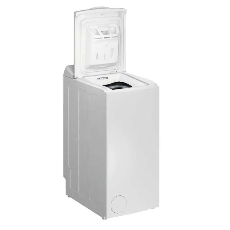 Lavadora de carga superior INDESIT BTW L60400 EE/N, clase energética D, 6 kg, 1000 rpm, profundidad 60 cm
