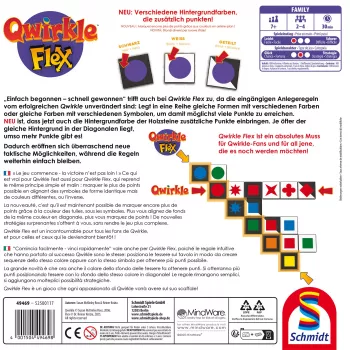 Qwirkle Flex, juego de mesa