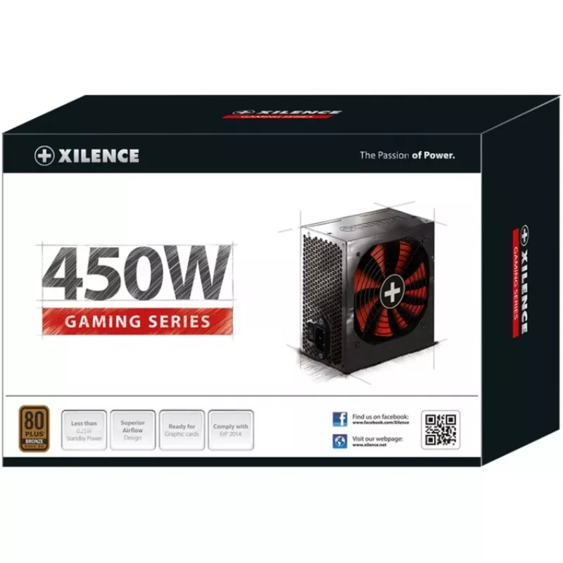 Fuente de alimentación Xilence Performance A+ XN213 450 W