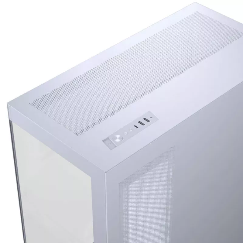 Caja ATX PHANTEKS NV-Series NV5 MK2, cristal templado, DRGB - blanco mate + pack de 3 ventiladores M25 Gen2 PWM D-RGB Reverse Blade + 1 ventilador normal - 120 mm