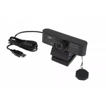 CÁMARA FHD84 USB | Full HD 1080p | 30fps | 2 micrófonos | Autofoco | Ángulo de visión de 84°