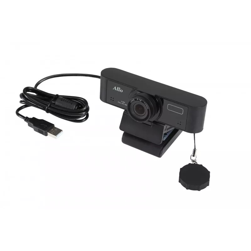 CÁMARA FHD84 USB | Full HD 1080p | 30fps | 2 micrófonos | Autofoco | Ángulo de visión de 84°