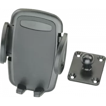 Soporte universal KRAM Fix2car orientable 50-95 mm negro/blanco
