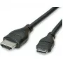 Cable HDMI High Speed con Ethernet de ROLINE - cable HDMI con Ethernet - mini HDMI (M)