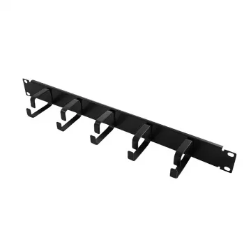 Barra de gestión de cables LogiLink OR101B 19 pulgadas 1U