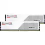 DIMM 96 GB DDR5-6000 (2x 48 GB) Dual-Kit, memoria RAM blanca, F5-6000J3036F48GX2-RS5W, Ripjaws S5, INTEL XMP
