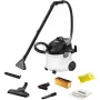 Aspirador de suelo Kärcher SE 5 — seco y húmedo, turbina de 1000 W, depósitos de 4 L de agua sucia/4 L de agua limpia, cable de 6 m