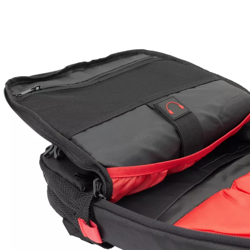 White Shark GBP-009 Trooper Mochila para portátil, 16 pulgadas, negro